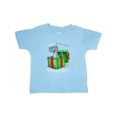 Inktastic I Want a Dinosaur for Christmas in Green and Red Gift Box Gift Baby Boy or Baby Girl T-Shirt
Inktastic I Want a Dinosaur for Christmas in Green and Red Gift Box Gift Baby Boy or Baby Girl T-Shirt