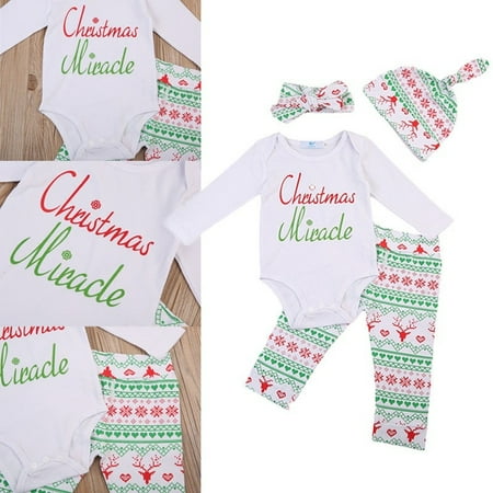 Christmas Infant Baby Boys Girls Long Sleeve Romper Pants Outfits Casual Clothes
Christmas Infant Baby Boys Girls Long Sleeve Romper Pants Outfits Casual Clothes