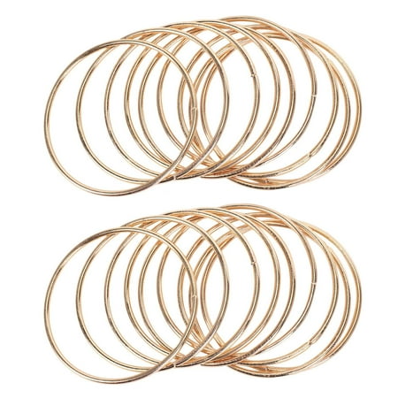 20 Pack 3 Inch Gold Dream Catcher Metal Rings Hoops Macrame Ring for Dreamcatchers and Crafts
20 Pack 3 Inch Gold Dream Catcher Metal Rings Hoops Macrame Ring for Dreamcatchers and Crafts