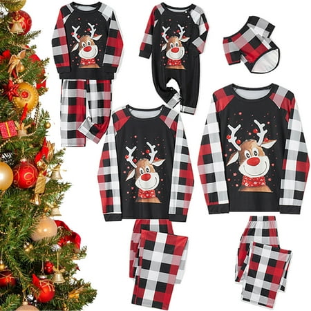 MLFU Toddler Pajamas Girls Boys Womens Mens Cotton Long Sleepwear Loungewear Family Christmas Pajamas
MLFU Toddler Pajamas Girls Boys Womens Mens Cotton Long Sleepwear Loungewear Family Christmas Pajamas