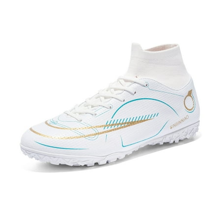 Cyiecw Mens Soccer Cleats Professional Football Boots High-Top Spikes Shoes Boys Outdoor Indoor Athletic Training Sneakers
Cyiecw Mens Soccer Cleats Professional Football Boots High-Top Spikes Shoes Boys Outdoor Indoor Athletic Training Sneakers