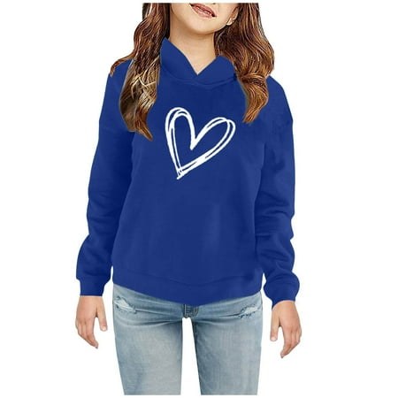 uublik Toddler Crewneck Sweatshirt Heart Print Fleece Lined Warm Soft Long Sleeve Hoodies Casual Tops Sizes 2T-7T
uublik Toddler Crewneck Sweatshirt Heart Print Fleece Lined Warm Soft Long Sleeve Hoodies Casual Tops Sizes 2T-7T