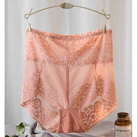 Promotion! Womens Sexy Lace Underwear Cotton Crotch Panties High Waisted Floral Lace Brief Tulle Underpants light pink XL
Promotion! Womens Sexy Lace Underwear Cotton Crotch Panties High Waisted Floral Lace Brief Tulle Underpants light pink XL