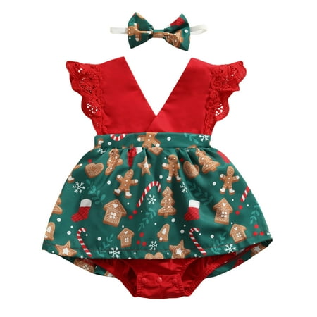 Canrulo 2PCS Infant Newborn Baby Girls Christmas Plaid Snowflake Print V-Neck Crotch Buttons Jumpsuit Sets Green 9-12 Months
Canrulo 2PCS Infant Newborn Baby Girls Christmas Plaid Snowflake Print V-Neck Crotch Buttons Jumpsuit Sets Green 9-12 Months