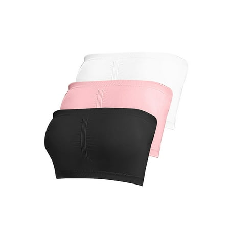 Colisha Removable Home Bra for Women Lightweight Padded Bralettes Comfort Stretchy Tube Top White + Pink + Black S
Colisha Removable Home Bra for Women Lightweight Padded Bralettes Comfort Stretchy Tube Top White + Pink + Black S