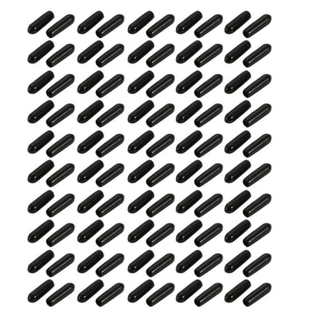 100pcs 3mm Inner Dia PVC Flexible Vinyl Cap Screw Thread Protector Cover Black
100pcs 3mm Inner Dia PVC Flexible Vinyl Cap Screw Thread Protector Cover Black