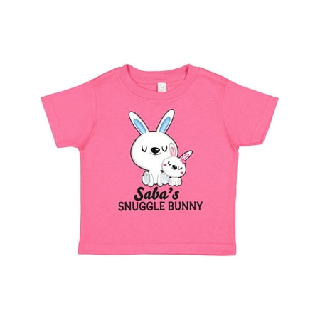 Inktastic Sabas Snuggle Bunny Easter Gift Toddler Toddler Girl T-Shirt