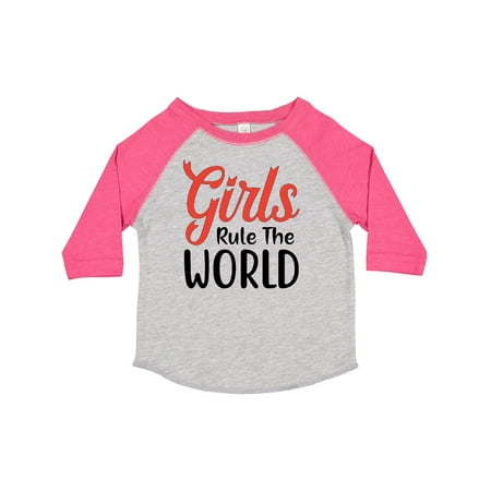 Inktastic Girls Rule the World Boys or Girls Toddler T-Shirt
Inktastic Girls Rule the World Boys or Girls Toddler T-Shirt
