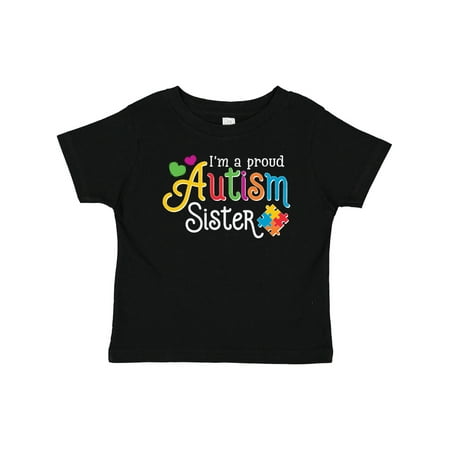 Inktastic Proud Autism Sister with Puzzle Pieces and Hearts Gift Baby Boy or Baby Girl T-Shirt
Inktastic Proud Autism Sister with Puzzle Pieces and Hearts Gift Baby Boy or Baby Girl T-Shirt