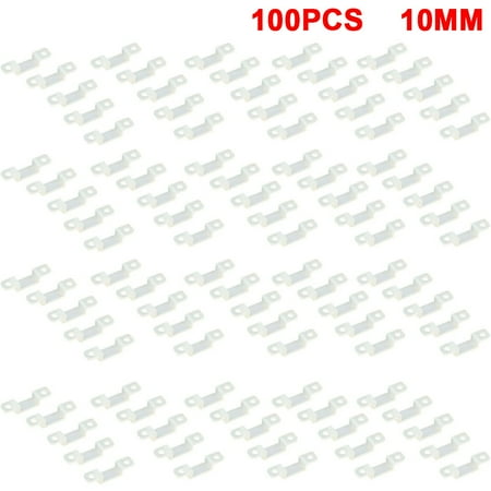 50/100X LED Strip Light Holder Soft Silicone Fixing Clip for Max 10/12mm Width
50/100X LED Strip Light Holder Soft Silicone Fixing Clip for Max 10/12mm Width