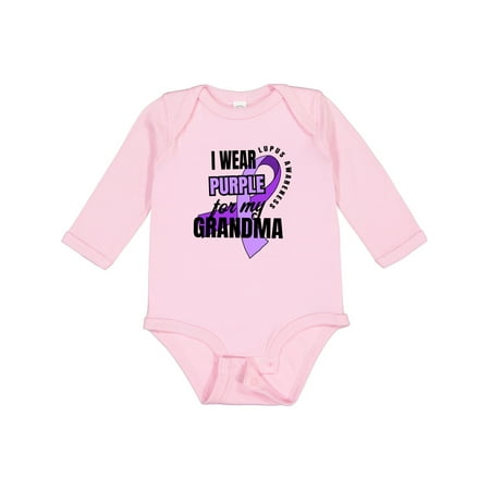 Inktastic I Wear Purple for My Grandma Lupus Awareness Gift Baby Boy or Baby Girl Long Sleeve Bodysuit
Inktastic I Wear Purple for My Grandma Lupus Awareness Gift Baby Boy or Baby Girl Long Sleeve Bodysuit