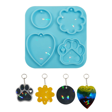Holographic Light and Shadow Crystal Epoxy Resin Mold Jewelry Pendant Silicone Mould DIY Craft Casting Tool
Holographic Light and Shadow Crystal Epoxy Resin Mold Jewelry Pendant Silicone Mould DIY Craft Casting Tool