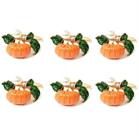 6Pcs Halloween Thanksgiving Pumpkin Napkin Ring Model Room Set Table Napkin Button Harvest Theme Napkin Ring
6Pcs Halloween Thanksgiving Pumpkin Napkin Ring Model Room Set Table Napkin Button Harvest Theme Napkin Ring