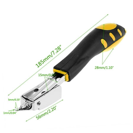 Professional Upholstery Staple Remover - Plastic Handle Nail Puller Hand Tool