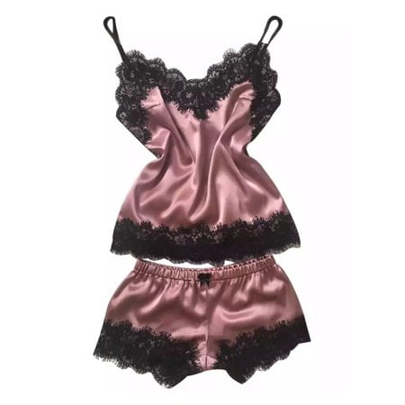 Multitrust Womens 2 PCS Lace Silk Sleepwear Sissy Babydoll Nightdress Lingerie Pajamas
Multitrust Womens 2 PCS Lace Silk Sleepwear Sissy Babydoll Nightdress Lingerie Pajamas