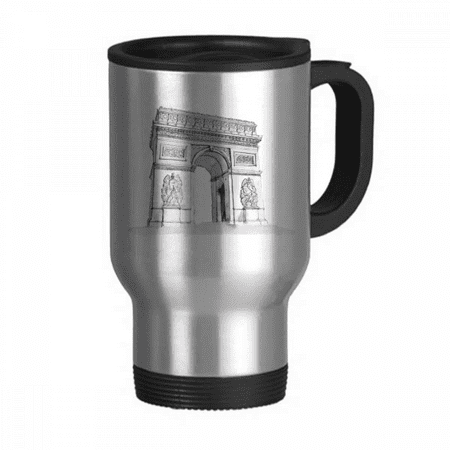 Arc De Triomph in Paris France Travel Mug Flip Lid Stainless Steel Cup Car Tumbler Thermos
Arc De Triomph in Paris France Travel Mug Flip Lid Stainless Steel Cup Car Tumbler Thermos