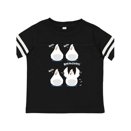 Inktastic Bach Beethoven Funny Chicks Gift Toddler Boy or Toddler Girl T-Shirt