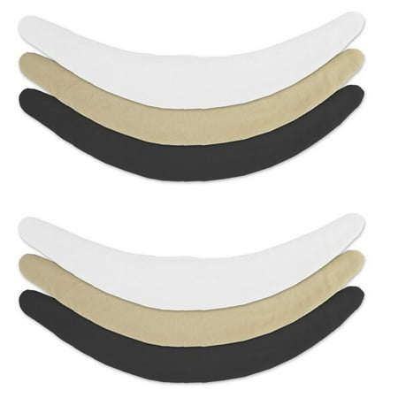 More of Me to Love Premium Bamboo and Cotton Tummy Liner 6-Pack Black - Beige - White Size Large
More of Me to Love Premium Bamboo and Cotton Tummy Liner 6-Pack Black - Beige - White Size Large