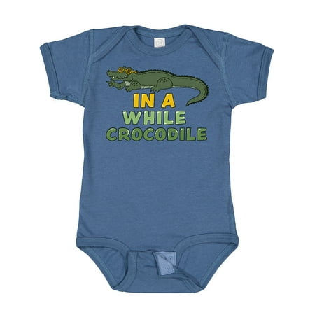Inktastic In a While Crocodile with Cool Green Crock in Sunglasses Gift Baby Boy or Baby Girl Bodysuit
Inktastic In a While Crocodile with Cool Green Crock in Sunglasses Gift Baby Boy or Baby Girl Bodysuit
