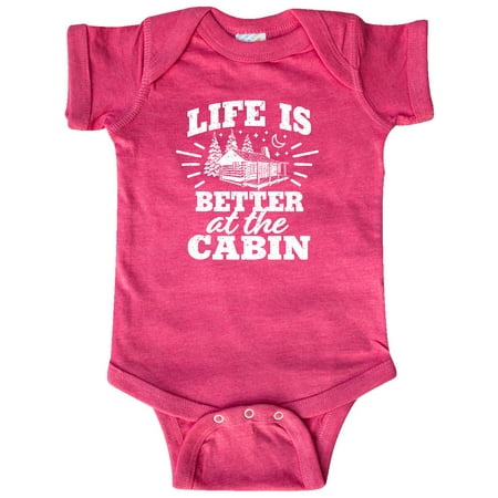 Inktastic Life is Better at The Cabin with Trees and Moon Gift Baby Boy or Baby Girl Bodysuit
Inktastic Life is Better at The Cabin with Trees and Moon Gift Baby Boy or Baby Girl Bodysuit