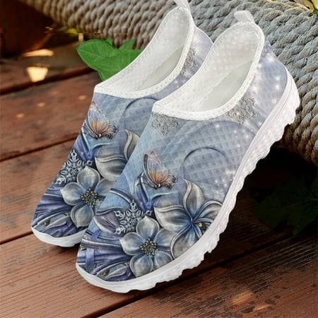 Pretty New 3D Art Floral Design Flat Casual Shoes for Women Lightweight Mesh Sneaker Summer Slip-on Flats Woman Loafers 2024
Pretty New 3D Art Floral Design Flat Casual Shoes for Women Lightweight Mesh Sneaker Summer Slip-on Flats Woman Loafers 2024
