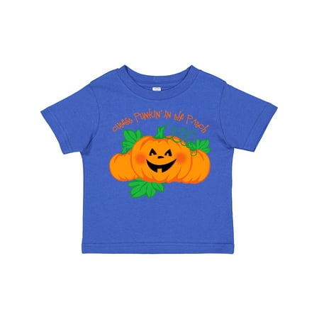 Inktastic Cutest Punkin in the Patch Gift Toddler Boy or Toddler Girl T-Shirt