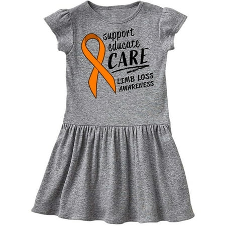 Inktastic Support Educate Care Limb Loss Awareness- Orange Ribbon Gift Toddler Girl Dress
Inktastic Support Educate Care Limb Loss Awareness- Orange Ribbon Gift Toddler Girl Dress