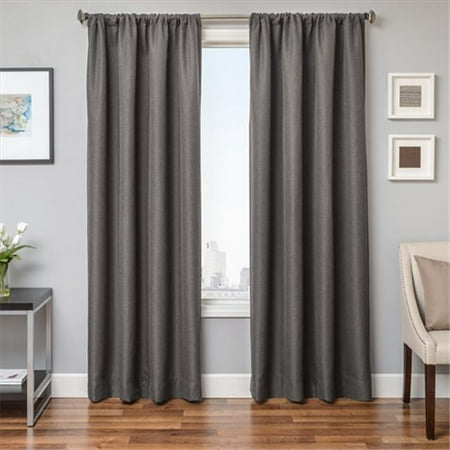 Soma Dark Grey 96 Rod Pocket Panel, Pack Of 2