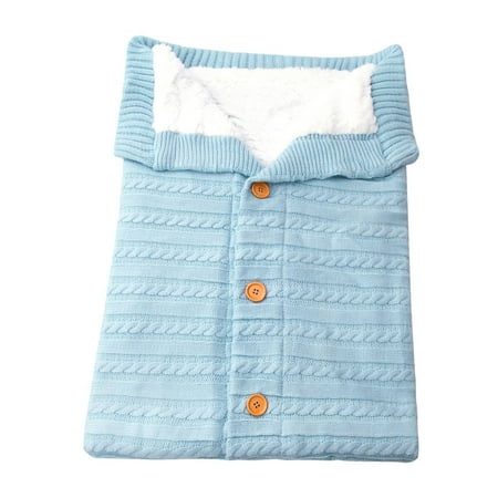 DAETIROS Skin Friendly Funny Newborn Velvet Sleeping Bag Knitted Warm Thick Pajama Sets Light blue
DAETIROS Skin Friendly Funny Newborn Velvet Sleeping Bag Knitted Warm Thick Pajama Sets Light blue