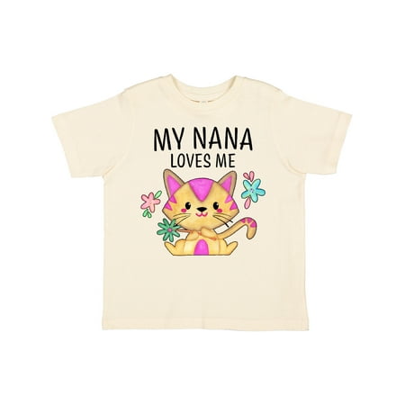 Inktastic My Nana Loves Me with Cute Kitten and Flowers Gift Toddler Boy or Toddler Girl T-Shirt
Inktastic My Nana Loves Me with Cute Kitten and Flowers Gift Toddler Boy or Toddler Girl T-Shirt