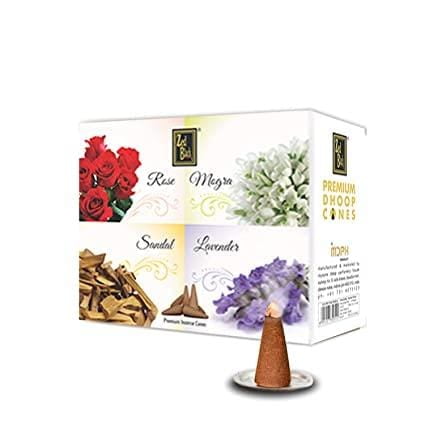 Zed Black Premium Dhoop Cones 240 Cones