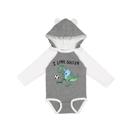 Inktastic I Love Soccer-Dinosaur in Blue Gift Baby Boy or Baby Girl Long Sleeve Bodysuit
Inktastic I Love Soccer-Dinosaur in Blue Gift Baby Boy or Baby Girl Long Sleeve Bodysuit