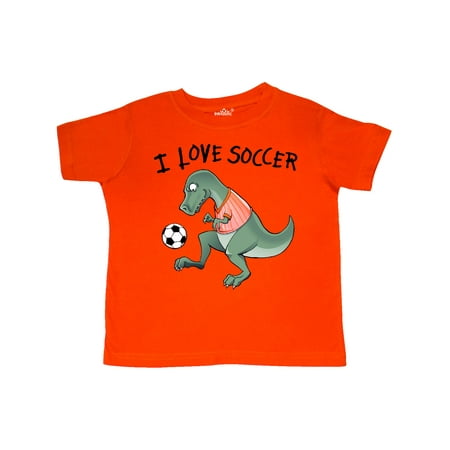 Inktastic I Love Soccer-Dinosaur in Orange Gift Toddler Boy or Toddler Girl T-Shirt
Inktastic I Love Soccer-Dinosaur in Orange Gift Toddler Boy or Toddler Girl T-Shirt