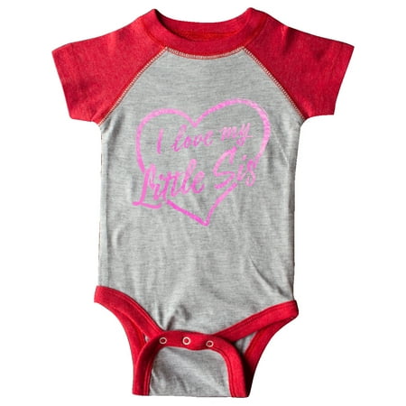 Inktastic I Love My Little Sis in Pink Chalk Heart Gift Baby Boy or Baby Girl Bodysuit
Inktastic I Love My Little Sis in Pink Chalk Heart Gift Baby Boy or Baby Girl Bodysuit