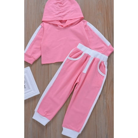 Puloru Toddler Baby Fall Clothes Casual Long Sleeve Color Block Hoodie and Pants 2Pcs Outfits Set
Puloru Toddler Baby Fall Clothes Casual Long Sleeve Color Block Hoodie and Pants 2Pcs Outfits Set