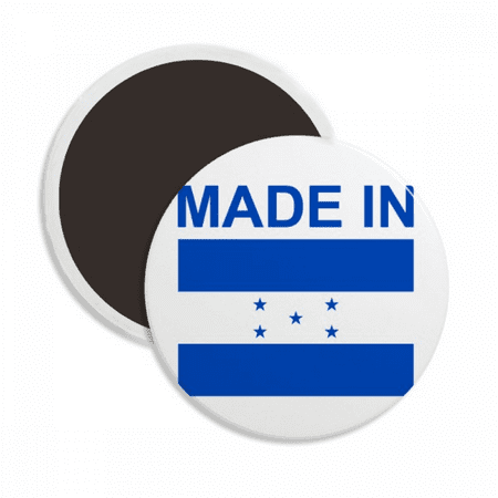 Honduras Country Love Round Ceracs Fridge Magnet Keepsake Decoration