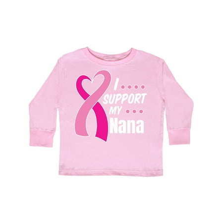 Inktastic Breast Cancer Awareness I Support My Nana with Pink Ribbon Gift Toddler Boy or Toddler Girl Long Sleeve T-Shirt
Inktastic Breast Cancer Awareness I Support My Nana with Pink Ribbon Gift Toddler Boy or Toddler Girl Long Sleeve T-Shirt