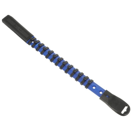Iron Socket Clip Socket Frame with Handle Mountable Socket Rail Rack Socket Sliding Organizer Blue (1/4)(Random Style)
Iron Socket Clip Socket Frame with Handle Mountable Socket Rail Rack Socket Sliding Organizer Blue (1/4)(Random Style)