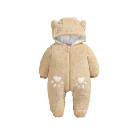 Dadaria Baby Clothes 0M-12M Newborn Infant Baby Boys Girls Long Sleeve Cartoon Fleece Hooded Romper Jumpsuit Khaki 59 Baby
Dadaria Baby Clothes 0M-12M Newborn Infant Baby Boys Girls Long Sleeve Cartoon Fleece Hooded Romper Jumpsuit Khaki 59 Baby