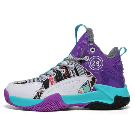 Kids Basketball Shoes winter warm Youth Mid-Top Sneakers Non-Slip Sport Trainer Shoes for Big Kids Boys Girls
Kids Basketball Shoes winter warm Youth Mid-Top Sneakers Non-Slip Sport Trainer Shoes for Big Kids Boys Girls