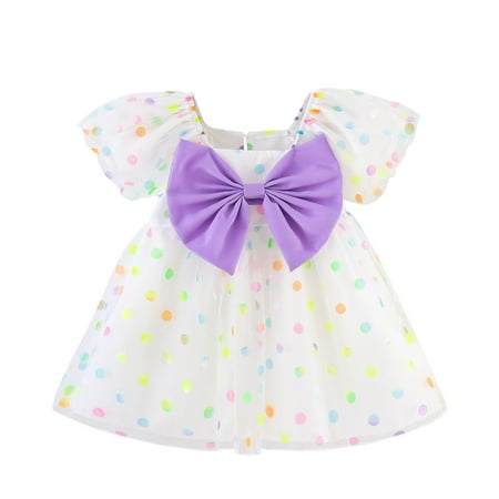 Qufokar Western Newborn Baby Romper mas Sweater Girls Toddler Girls Fly Sleeve Bowknot Dresses Dot Printed Tulle Princess Dress
Qufokar Western Newborn Baby Romper mas Sweater Girls Toddler Girls Fly Sleeve Bowknot Dresses Dot Printed Tulle Princess Dress