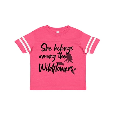 Inktastic She Belongs Among the Wild Flowers Gift Toddler Boy or Toddler Girl T-Shirt
Inktastic She Belongs Among the Wild Flowers Gift Toddler Boy or Toddler Girl T-Shirt