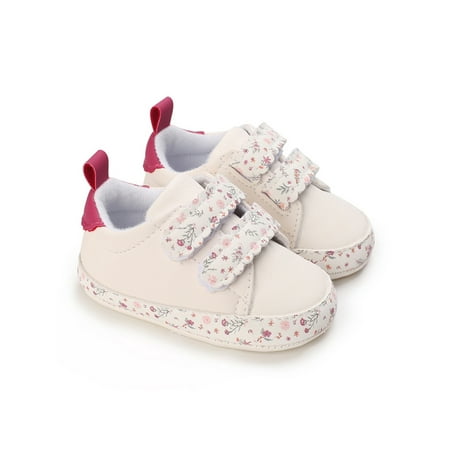 Ymiytan Infant Flats Prewalker Sneakers Floral Crib Shoes Indoor Non-Slip Lightweight Canvas Flat Shoe White 18-24 months 
Ymiytan Infant Flats Prewalker Sneakers Floral Crib Shoes Indoor Non-Slip Lightweight Canvas Flat Shoe White 18-24 months