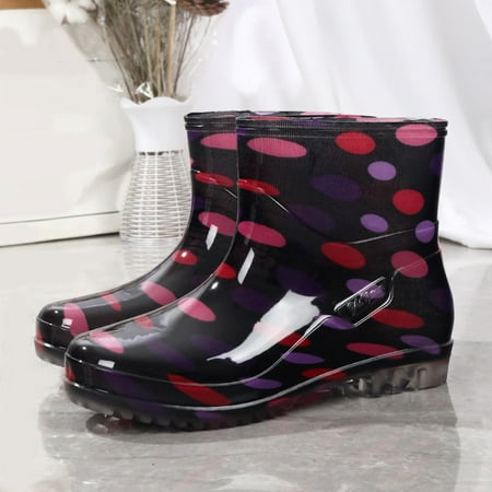 Cathalem Top Rubber Baby Boots Water Women Rain Boot Rainproof Shoe Womens Boots Western Style Brown 8
Cathalem Top Rubber Baby Boots Water Women Rain Boot Rainproof Shoe Womens Boots Western Style Brown 8