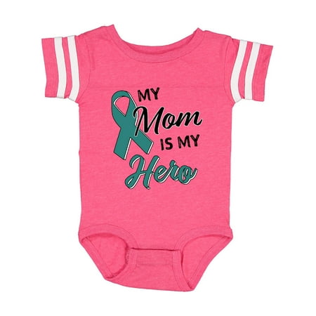 Inktastic My Mom is my Hero- Ovarian Cancer Awareness Gift Baby Boy or Baby Girl Bodysuit
Inktastic My Mom is my Hero- Ovarian Cancer Awareness Gift Baby Boy or Baby Girl Bodysuit