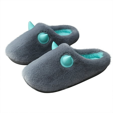 FRSASU Kids Shoes Clearance Toddler Boys Shoes Plush Keep Warm Non-slip Shoes Soft Kid Cotton Slippers Gray 2-2.5 Years
FRSASU Kids Shoes Clearance Toddler Boys Shoes Plush Keep Warm Non-slip Shoes Soft Kid Cotton Slippers Gray 2-2.5 Years