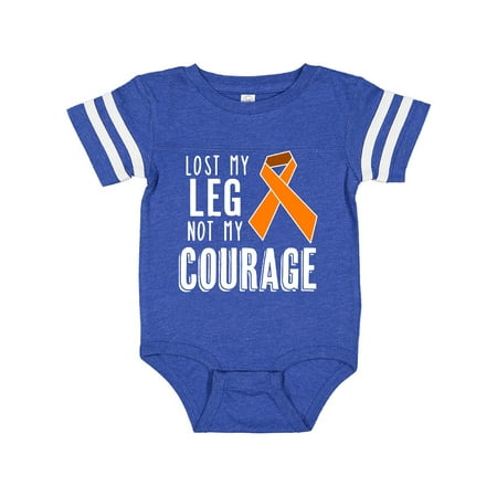 Inktastic Lost my Leg Not my Courage Limb Loss Awareness Orange Ribbon Gift Baby Boy or Baby Girl Bodysuit
Inktastic Lost my Leg Not my Courage Limb Loss Awareness Orange Ribbon Gift Baby Boy or Baby Girl Bodysuit