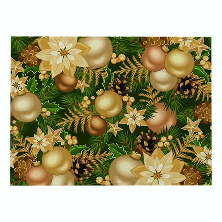 Cotton and Linen Table Mat Christmas Elements Single Side Pattern Heat Resistant Christmas Decor for Kitchen Dining Room New
Cotton and Linen Table Mat Christmas Elements Single Side Pattern Heat Resistant Christmas Decor for Kitchen Dining Room New