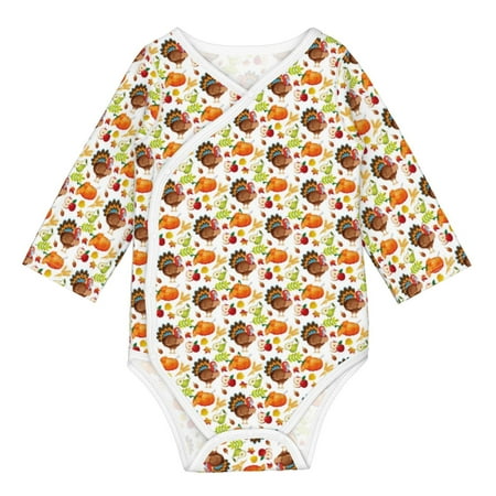 Matuu Holiday Thanksgiving Turkey for Baby Long-Sleeve Bodysuit Soft Cotton Comfortable and Breathable Perfect for Newborns and Infants
Matuu Holiday Thanksgiving Turkey for Baby Long-Sleeve Bodysuit Soft Cotton Comfortable and Breathable Perfect for Newborns and Infants