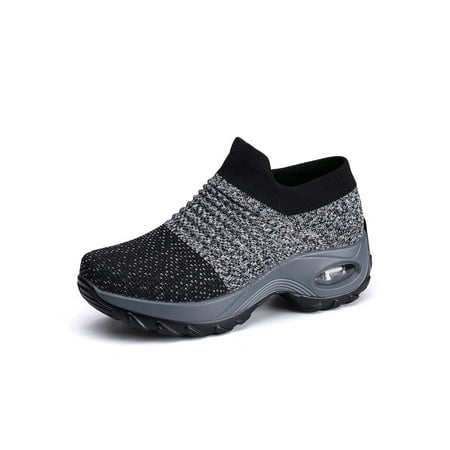 Tenmix Women s Walking Shoes - Sock Sneakers Slip on Mesh Platform Air Cushion Athletic Shoes Work Nurse Comfortable
Tenmix Women s Walking Shoes - Sock Sneakers Slip on Mesh Platform Air Cushion Athletic Shoes Work Nurse Comfortable